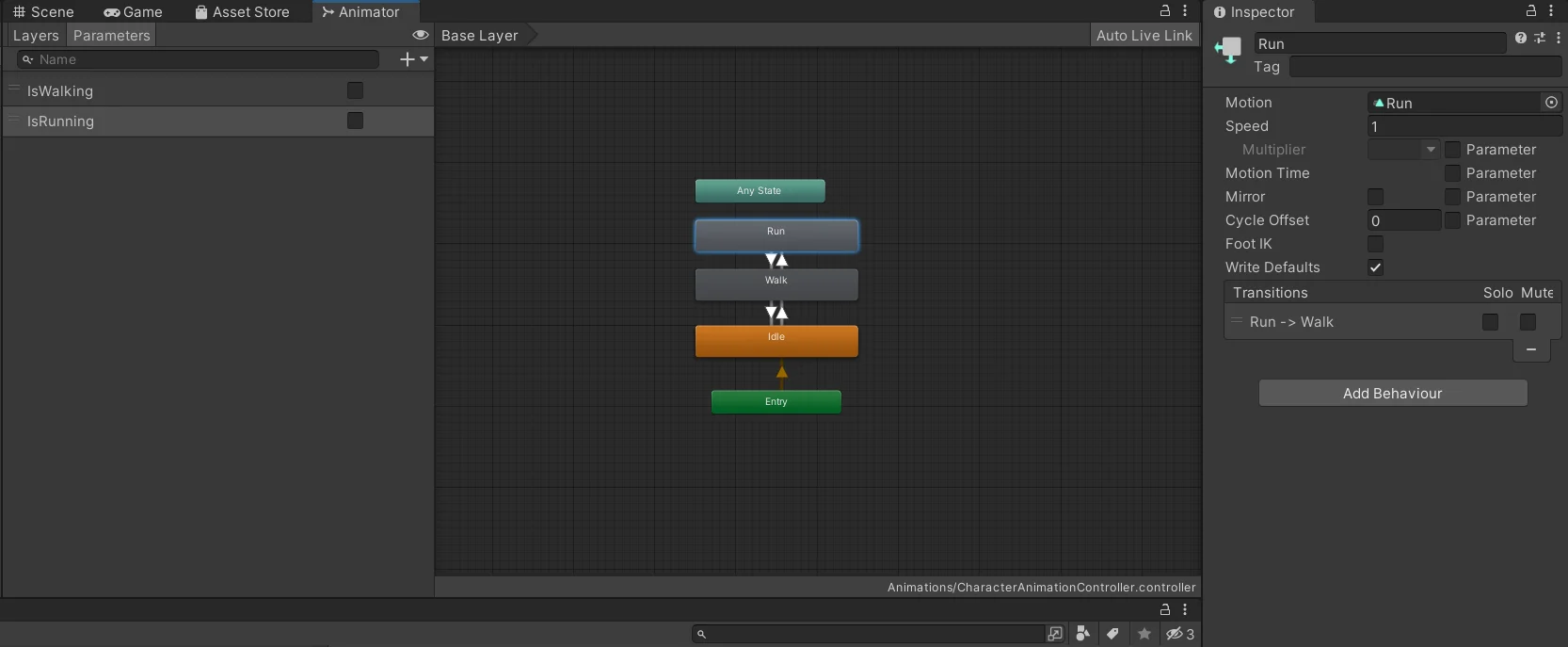 Animation States