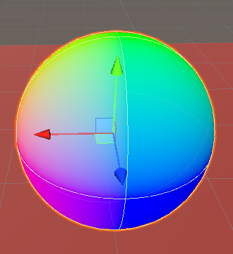 Normals Shaded Sphere